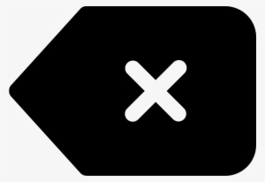Close Arrow Shape Button Interface Symbol Comments - Icon
