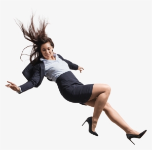 Senior Female Professional Woman - Professional Woman Jumping Up