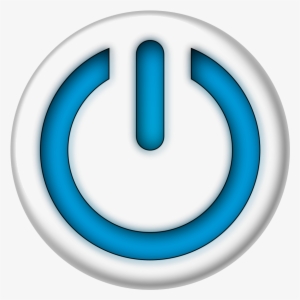 Blue Power Sign Button Png Clip Arts For Web
