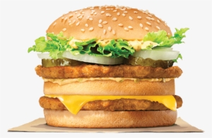 Our Double Choice Of Chicken - Burger King Big King Menü