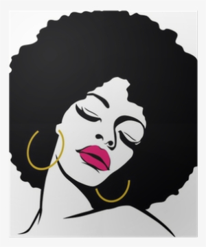 Svg Royalty Free Stock Hair Woman Pop Art - Afro Black History Month Art