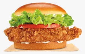 Crispy Chicken Sandwich Image - Burger King Crispy Chicken Burger
