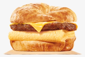 Crossainwich Image - Burger King Croissan Wich