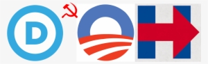 We Start With The Democrat Symbol, Followed By Their - Democrat New Logo