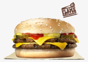 Drawn Advertisement Burger King - Burger King Cheeseburger
