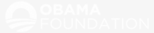 Follow Us - - Obama Foundation Logo White