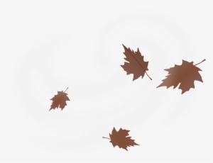 I Think My House May Get Blown Away - Windy Leaves Clip Art