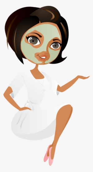 Spa Clipart Png - Spa Girl Vector Png