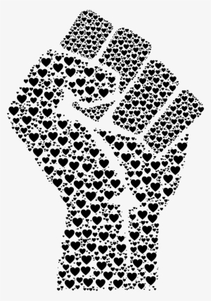 This Free Icons Png Design Of Fist Of Love Black