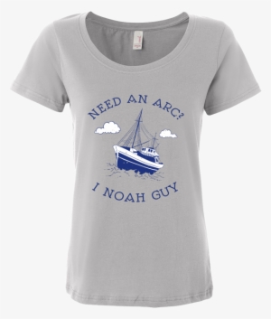 Need An Arc T-shirt Template - Scoop Neck