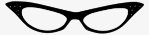 librarian glasses summer reading - halloween 50s black frame glasses