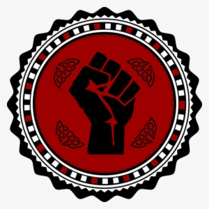 Blackfists - Circle Logo Template Transparent