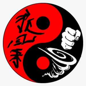 Red Black Ying Yang Hi2 - Circle
