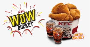 Kfc Chicken Bucket Png Jpg Stock - Wow Bucket Kfc Malaysia