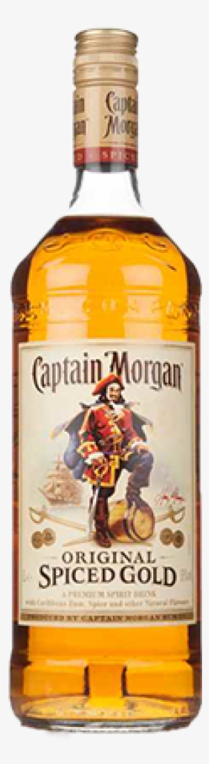 Captain Morgan Spiced 360675 L Large - Captain Morgan Original Spiced Gold 1l Rum Spirit