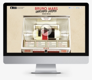 Brunomars-albumstream - Web Design