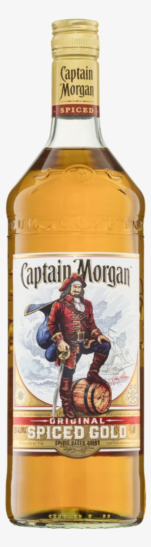 Captain Morgan Original Spiced Gold 1l Bottle - Ron Cubay Carta Dorada