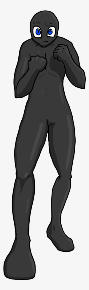 Black Pose - Illustration