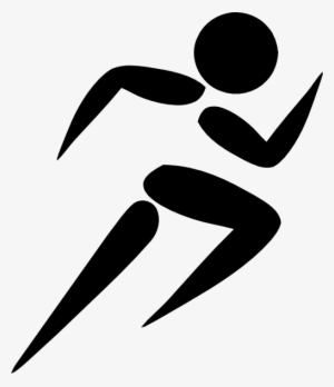 Fitness Runner Clip Art At Clipart - Running Figures Clip Art