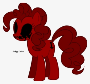 Zalgy Cake - My Little Pony Pinkie Pie Silhouette