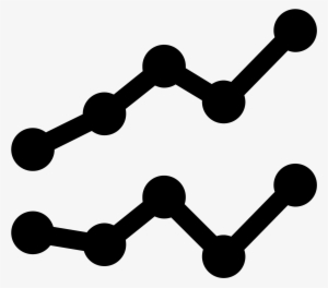 Line Chart Icon - Line Graph Vector Png