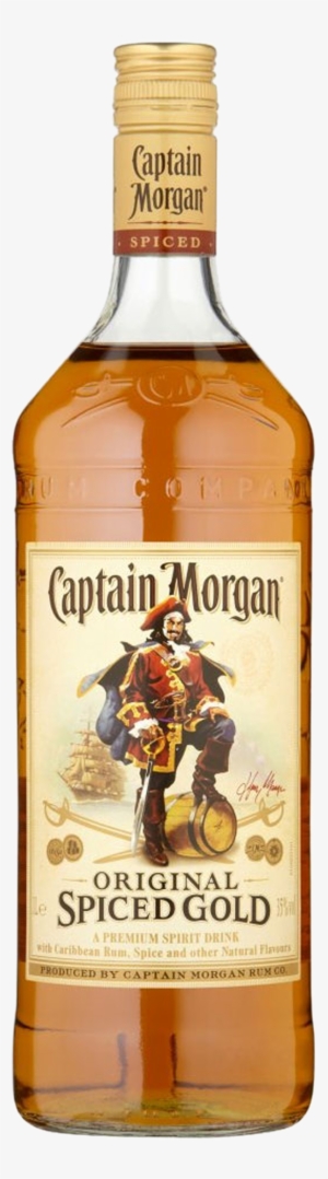 Captain Morgan Bottle Png - Brand Of Rum Diageo