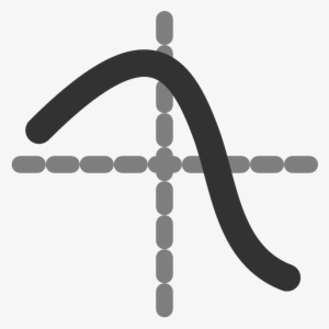 Flat, Curve, Theme, Math, Graph, Icon, Curves - Function Clip Art