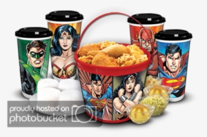 Kfc With Justice League Bucket Meal - Justice League