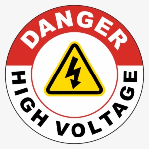 Danger High Voltage Floor Sign - Oakland Athletics Vs Detroit Tigers