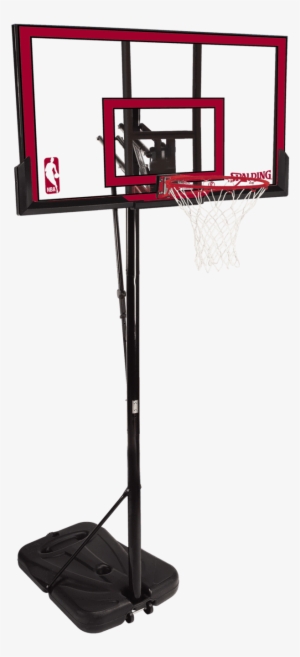 Spalding 48" Polycarbonate Basketball Hoop - Basketball Hoops Portable Spalding