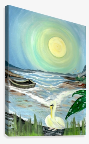 Pelican Rest Canvas Print - Painting