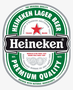 Heineken Beer Label - Logo Heineken
