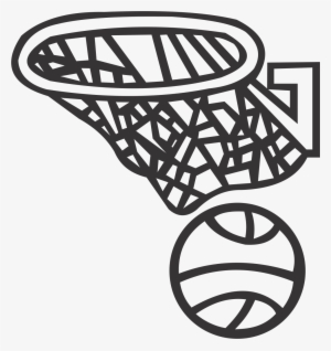 Basketball Net Sprite 001 - Clip Art Basketball Hoop Png Transparent ...