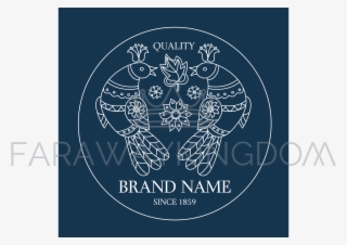 Ethnic Brand Business Vector Logotype - Ornament