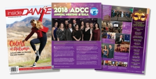 The Adcc Featured In Inside Dance - Flyer