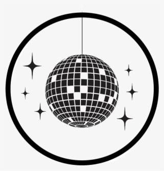 Party Hire - Disco Ball Art Png