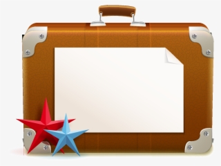 Cartoon Starfish Suitcase Element - Resort