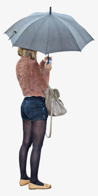 Person With Umbrella Png Picture Transparent Stock - People In Rain Photoshop