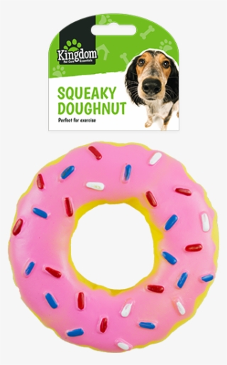squeaky doughnut dog toy - dog toy