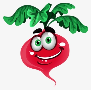 Rabanete Smiley, Alphabet, Clipart, Creations, Emoticon, - Cartoon Vegetables With Eyes
