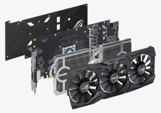 Here's How The Card Fits Together - Asus Gtx 1070 Rog Strix