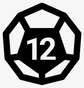 The Icon Resembles A 12 Sided Dice Shape But Only Six - Satanic Symbols With Transparent Background