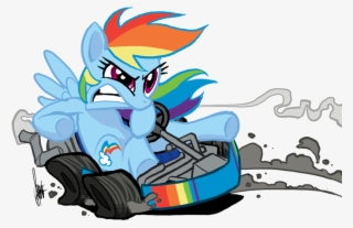 Friendship Is Geass / Twilight Turret / My Little Square - Rainbow Dash Go Kart