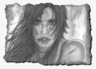 Tomb Drawing Svg Freeuse Library - Lara Croft 2013 Draw