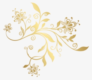 Free Png Gold Decorative Ornament Png Png Images Transparent - Gold Decorative Designs Transparent