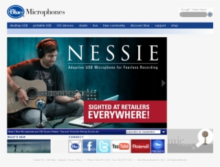 Blue Microphones Competitors, Revenue And Employees - Blue Microphones Nessie Microphone - Cardioid