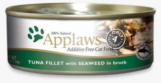 Tuna Fillet With Seaweed - Applaws Tuna Fillet With Seaweed Canned Cat Food 24-pack,