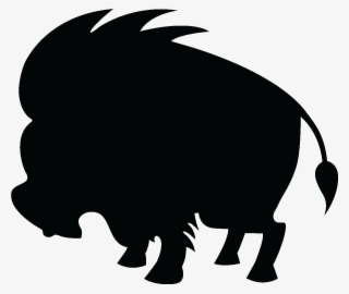 Sticker Ardoise Silhouette Pumba Ambiance Sticker Ardoise - Cartoon
