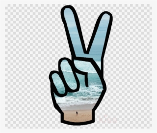 Peace Sign Clip Art Clipart V Sign Peace Symbols Clip - Peace Sign