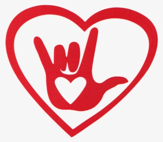 I Love You - Love You Sign Language Heart